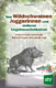 Cover des Buches 'Von Wildschweinen, Joggerinnen und anderen Ungeheuerlichkeiten' mit einem gezeichneten Wildschwein, Laufschuhen und Wald im Hintergrund
