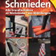Cover des Buches 'Einfach Schmieden' mit vier Abbildungen von einem Schmiedevorgang