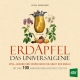Cover des Buches 'Erdapfel - Das Universalgenie' mit gezeichneten Erdäpfeln auf beigem Hintergrund