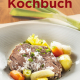 Cover des Buches 'St. Martiner Kochbuch' mit einem Stück Fleisch und Gemüse auf einem Teller