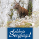 Cover des Buches 'Erlebnis Bergjagd' mit einem Hirsch auf einem Berg