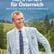 Cover des Buches 'Aufstehen für Österreich' mit einem Portrait von Norbert Hofer