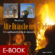 Cover des E-Books 'Alte Bräuche neu erleben' mit einem Mädchen vor einem Feuer