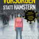 Cover des E-Books 'Vorsorgen statt Hamstern' mit einer Frau, die einen Mundschutz trägt