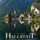 Cover des Buches 'Hallstatt' mit einer Aufnahme vom See auf Hallstatt, dahinter Berge