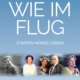 Cover des E-Books 'Wie im Flug' mit vier verschiedenen Abbildungen von der Autorin Stenzel
