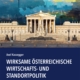 Cover des E-Books 'Wirksame österreichische Wirtschafts- und Standortpolitik' mit gemaltem österreichischen Paralamentsgebäude