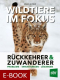 Cover des E-Books 'Wildtiere im Fokus' mit einem Luchs im Schnee
