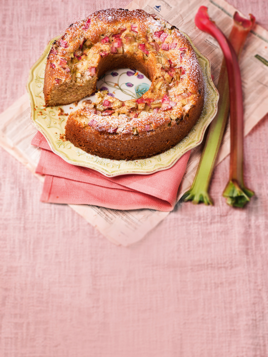 Kochen mit Honig53_Rhabarber-Honig-Kuchen_C_Mona Lorenz