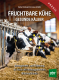 Cover des Buches 'Fruchtbare Kühe - gesunde Kälber' mit Kühen in einem Stall