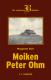 Cover des Buches 'Moiken Peter Ohm' mit schwarz-weiß Abbildung einer Landschaft und einem alten Haus