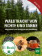 Cover des E-Books 'Waldtracht von Fichte und Tanne' mit einem Wald. Unten drei Kreise mit zwei Abbildungen von Insekten und einem Honigglas