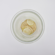 Roggensauerteig im Glas am 1. Tag