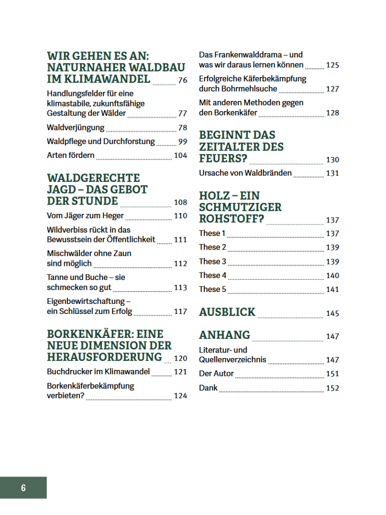 Innenansicht des Buches 'Wald im Wandel'