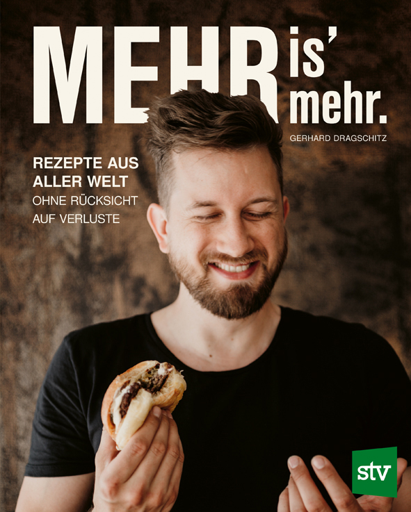 Cover des Buches 'Mehr is' mehr' mit dem Portrait des Autors